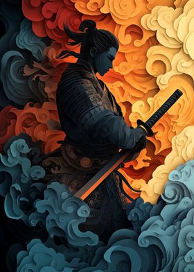 Samurai in Clouds