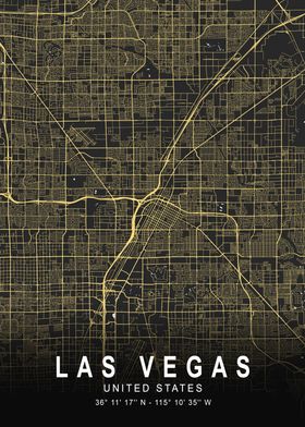 Las Vegas Silver Map