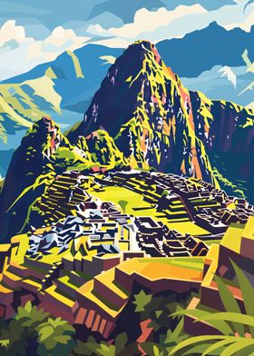 Machu Picchu Landscape