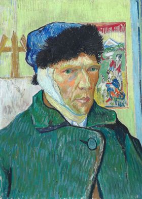 Self-Portrait with Bandaged Ear