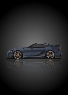 Art Toyota GR Supra