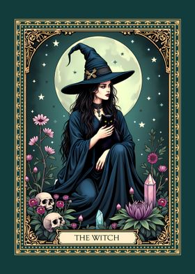 The Witch Tarot Card