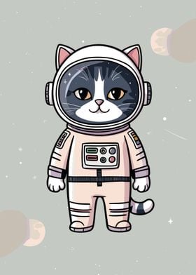 Astronaut Cat