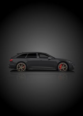 Art Audi RS6 Avant