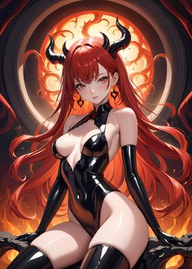 Sexy Anime Demon Girl