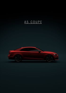 Audi A5 Coupe 2020 Red