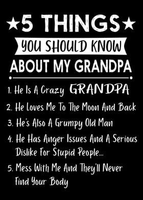 5 Things About My Grandpa