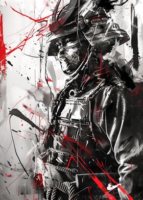 Samurai Warrior Art