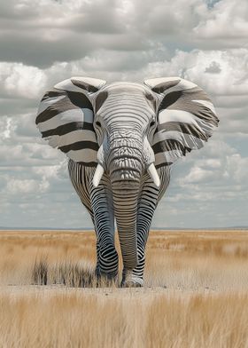 Zebra Elephant