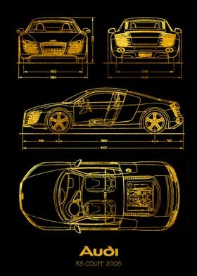 Audi R8 Coupe 2008