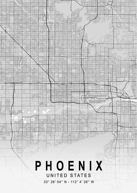 Phoenix City Map