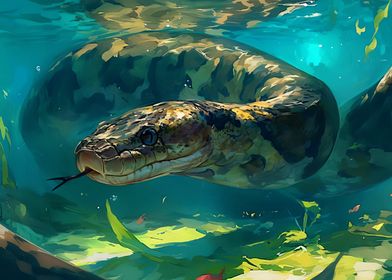 Python Underwater