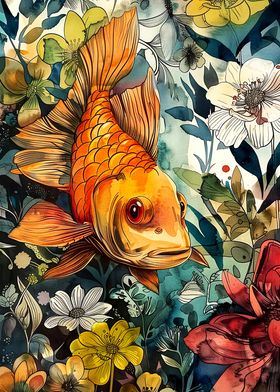 Goldfish in Bloom