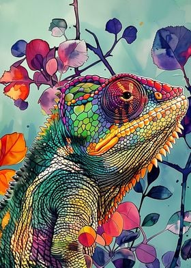 Colorful Chameleon