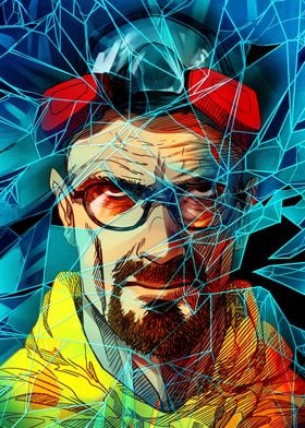 Walter White Breaking Bad Art