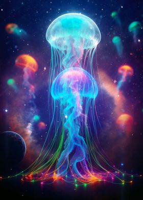 Mystical Jelly fish