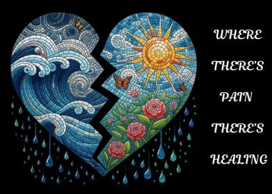 Healing Heart Mosaic