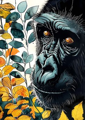 Gorilla Portrait