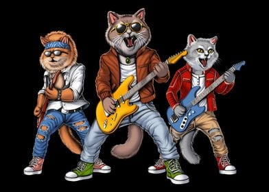 Cats Heavy Metal Musicians