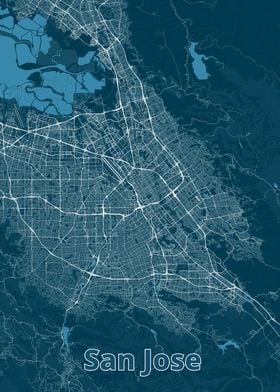 San Jose City Map