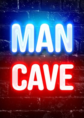 Man Cave Neon Sign