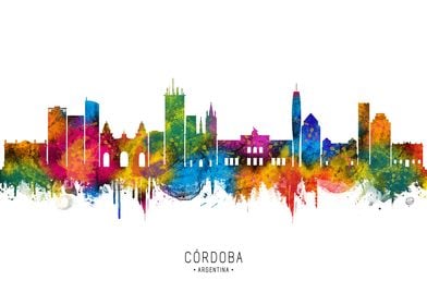 Cordoba Argentina Skyline