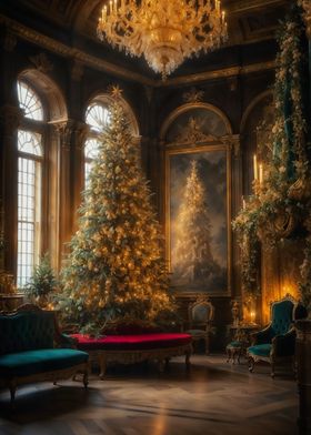 Christmas Tree in Grand Hall