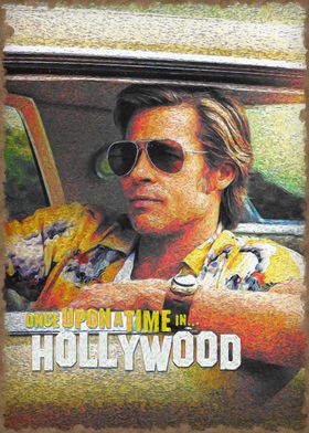 Once Upon a Time in Hollywood Poster