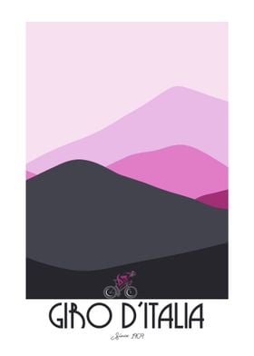 Giro d'Italia Cycling Poster