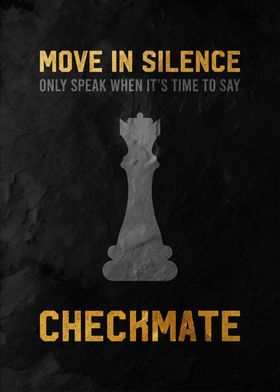 Chess Checkmate Quote