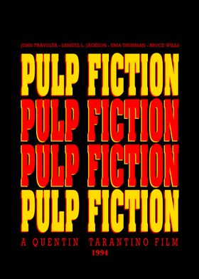 Pulp Fiction Movie Poster