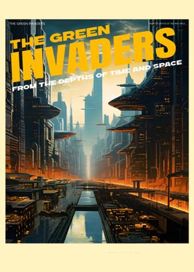 The Green Invaders Poster