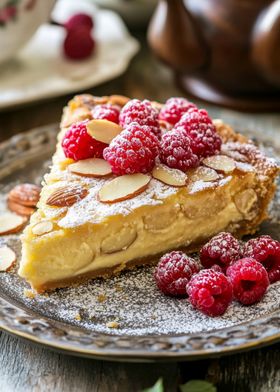 Almond Raspberry Tart