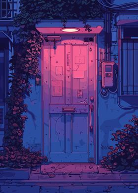 Nighttime Doorway