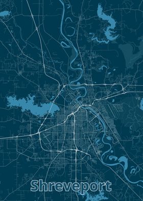 Shreveport City Map