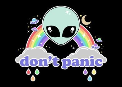 Alien Rainbow Don't Panic