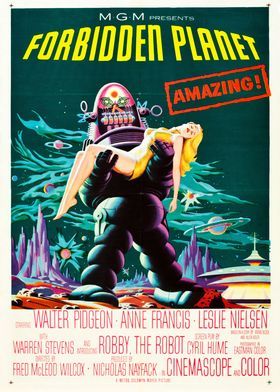 Forbidden Planet Movie Pos