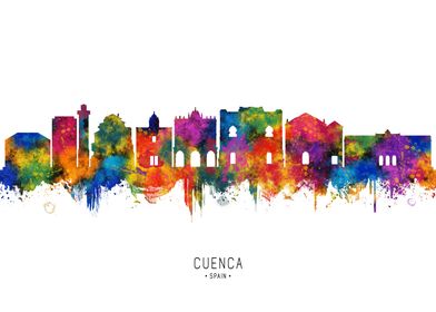 Cuenca Spain Skyline