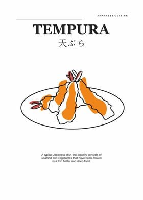 Tempura Illustration 