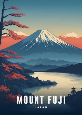 Mount Fuji Japan Poster