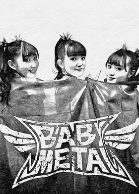 Babymetal Band Sketch