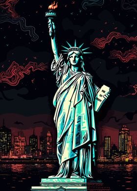 Statue of Liberty Poster