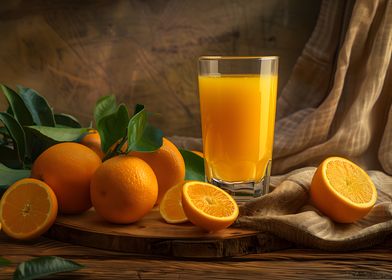 Fresh Orange Juice Food