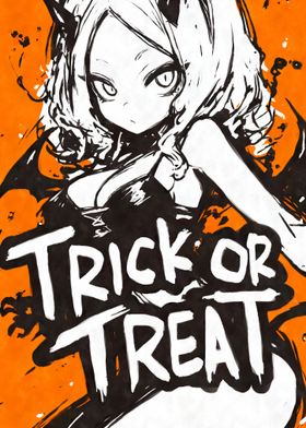 Halloween Demon Girl Trick or Treat