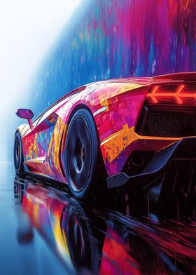 Sports Car Art