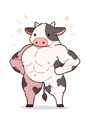 Buff Cow for Workout