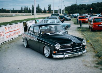 Black Volvo 122