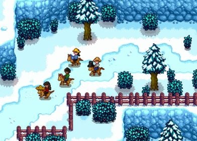 Stardew Valley Winter Ride