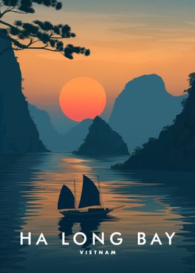 Ha Long Bay Sunset