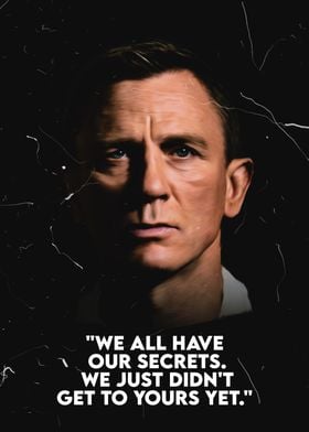 Bond Quote Poster